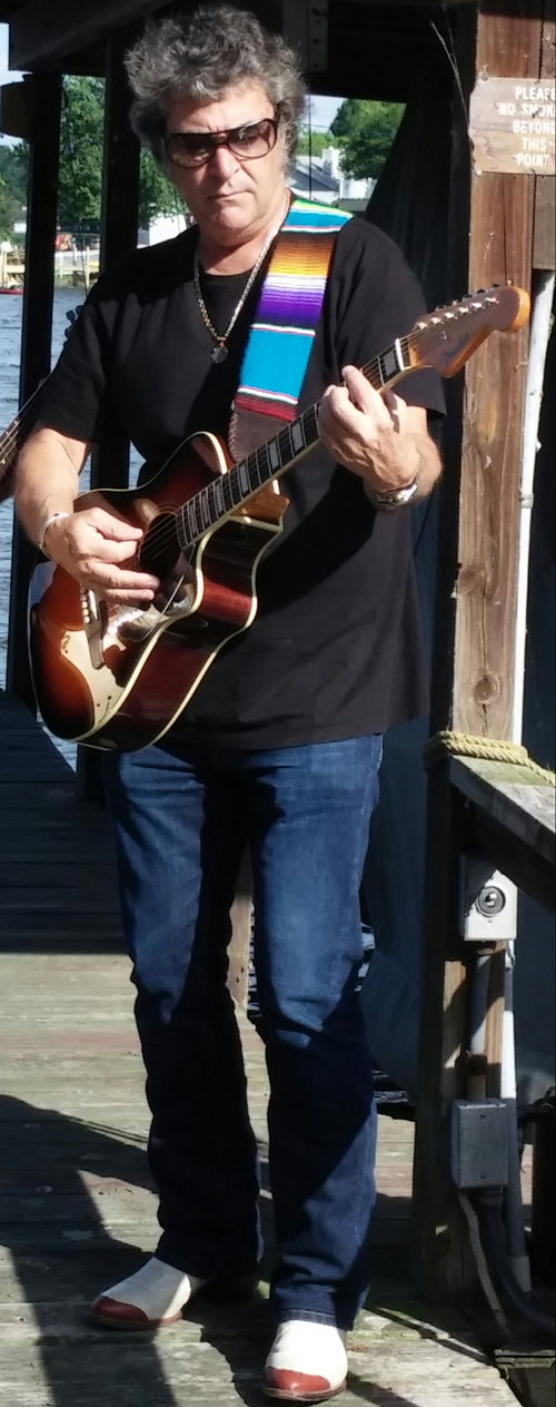 Nelson Dane on his acoustic